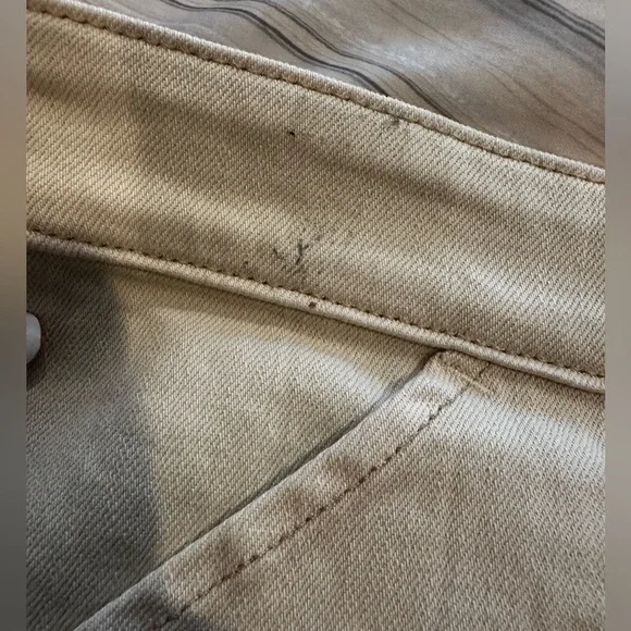 AG Cream Jean Mini Skirt - Picture 13 of 13